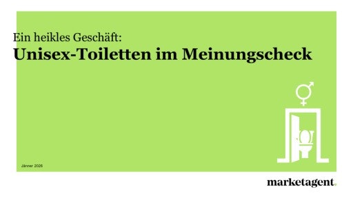 Vorschau Bild von Pressecharts zur Online-Studie "Ein heikles Geschäft: Unisex-Toiletten im Meinungscheck"