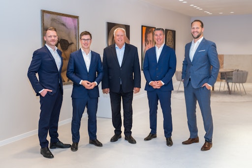 Vorschau Bild von Geschäftsführung der 3SI Immogroup. V.l.n.r.: Marcus Scholz,
Claus Schmidt, Harald Schmidt, Michael Schmidt, Christian Ziegler