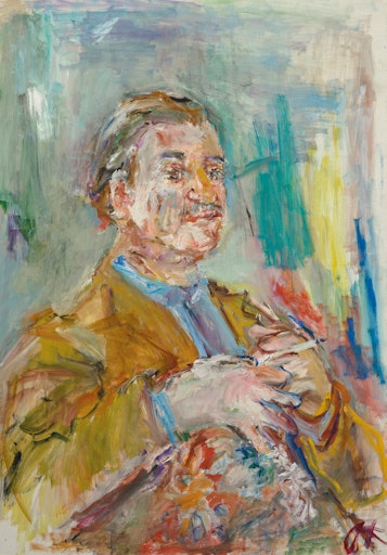 Vorschau Bild von Oskar Kokoschka (1886-1980), Chatin Sarachi, 1959 Öl auf Leinwand
92 x 56,2 cm Leopold Museum, Wien