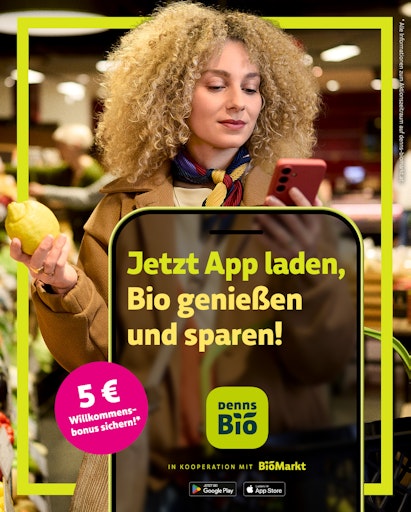Vorschau Bild von Die neue Denns Bio App