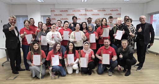 Volkshilfe-Führungsteam gratulierte den AbsolventInnen der 100.
Heimhilfe-Ausbildung