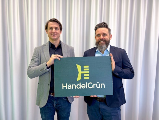  Die beiden Geschäftsführer der HandelGrün Dr. Maximilian Kloess
und Dr. Björn Sossong.
