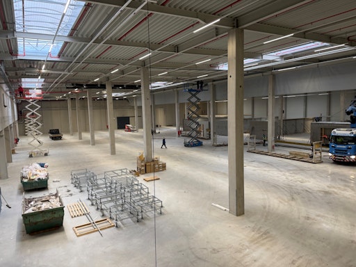  Die Werksarbeiten schreiten planmäßig voran.