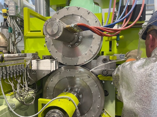 Magnesiumdrahtverarbeitung