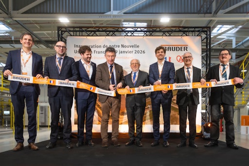  Offizielle Eröffnung des neuen Bauder Werks in Drusenheim
(Frankreich). V.l.n.r.: Mark Bauder, Stéphane Chipponi, Tim Bauder,
Franck Leroy, Jacky Keller, Jan Bauder, Serge Schaeffer, Hubert
Hoffmann // Weiterer Text über ots und www.presseportal.de/nr/170105
/ Die Verwendung dieses Bildes für redaktionelle Zwecke ist unter
Beachtung aller mitgeteilten Nutzungsbedingungen zulässig und dann
auch honorarfrei. Veröffentlichung ausschließlich mit
Bildrechte-Hinweis.