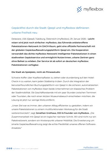 Vorschau Bild von Pressemitteilung als pdf