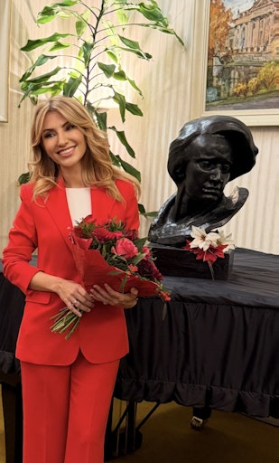  Donka Angatscheva bei der Wahl zur Präsidentin der Int. Chopin
Gesellschaft