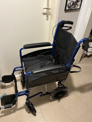 Vorschau Bild von Aufnahme von meinem Transportrollstuhl