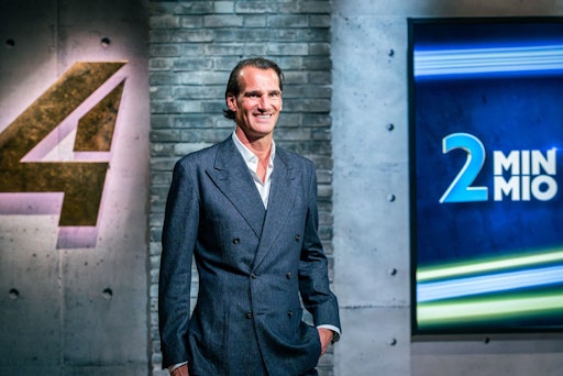 Marketagent-Founder Thomas Schwabl in der PULS 4-Start-Up-Show „2
Minuten 2 Millionen“
