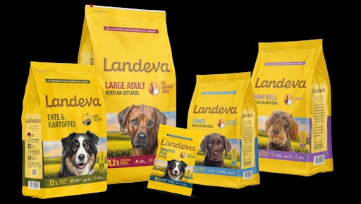 Landeva startet mit 35 Einzelartikeln und umfasst Junior-, Mini-
und Adult-Produkte, verschiedene Proteinquellen und
Verpackungsgrößen. // Weiterer Text über ots und
www.presseportal.de/nr/119466 / Die Verwendung dieses Bildes für
redaktionelle Zwecke ist unter Beachtung aller mitgeteilten
Nutzungsbedingungen zulässig und dann auch honorarfrei.
Veröffentlichung ausschließlich mit Bildrechte-Hinweis.