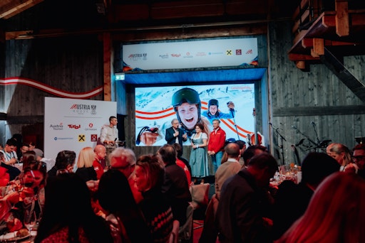 Vorschau Bild von Austria Tourism Abend in Cortina d'Ampezzo am 8.2.2026;