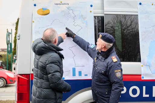 Grenzschutzmaßnahmen im Burgenland