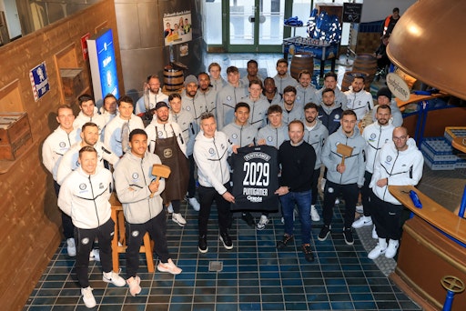 Vorschau Bild von Der SK Sturm Graz zu Gast in der Brauerei Puntigam.