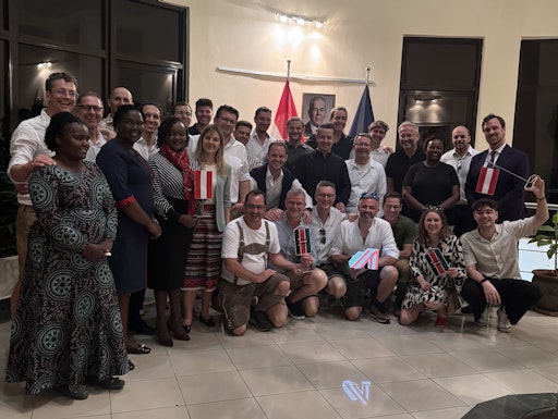 Empfang in der Österreichischen Botschaft in Kenia