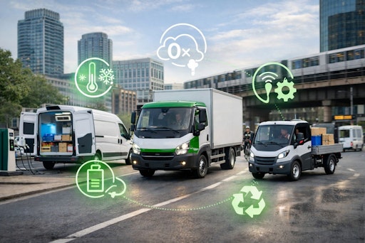 Symbolbild Shift2Zero: Emissionsfreie Fahrzeuge für die Logistik