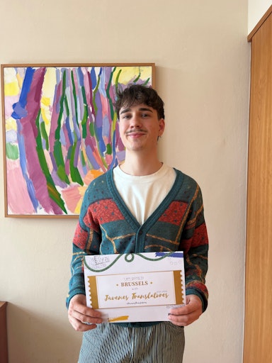  Jonathan Unger vom BG/BRG Baden Biondekgasse holt ersten Platz
bei EU-Übersetzungswettbewerb