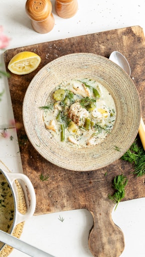 Fischgericht - Fischsuppe