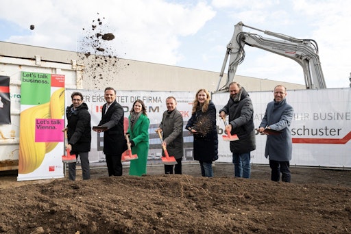 Spatenstich ISODAEM in Wien Liesing