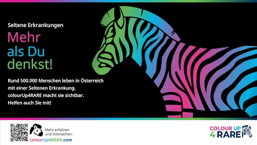  Die Initiative colourUp4RARE engagiert sich für mehr Bewusstsein
und konkrete Verbesserungen für Menschen mit Seltenen Erkrankungen -
in der Gesellschaft, in der Gesundheitsversorgung und in der
Politik. // Weiterer Text über ots und www.presseportal.de/nr/182021
/ Die Verwendung dieses Bildes für redaktionelle Zwecke ist unter
Beachtung aller mitgeteilten Nutzungsbedingungen zulässig und dann
auch honorarfrei. Veröffentlichung ausschließlich mit
Bildrechte-Hinweis.