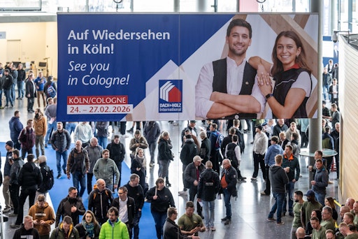  Die DACH+HOLZ International bringt vom 24. bis 27. Februar 2026
über 500 Aussteller und Tausende Fachbesucher nach Köln.