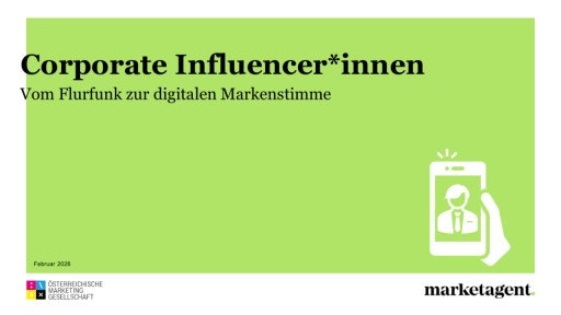  Pressecharts zur Doppelstudie "Corporate Influencer*innen"