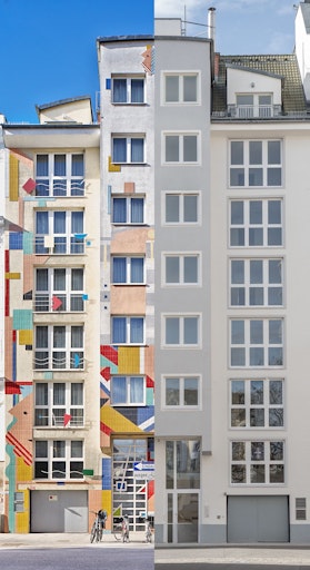  Vorher-Nachher: The Pearl in der Großen Schiffgasse 9 – Das
Stadthaus wurde von der 3SI Immogroup hochwertig revitalisiert und
neu interpretiert.