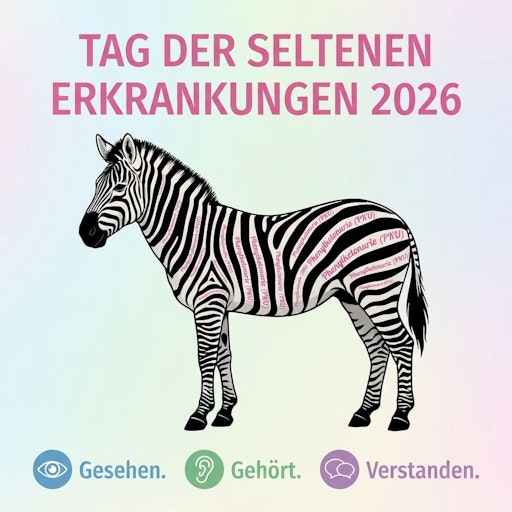  Tag der seltenen Erkrankungen 2026: Gesehen werden - gehört
werden - verstanden werden // Weiterer Text über ots und
www.presseportal.de/nr/129749 / Die Verwendung dieses Bildes für
redaktionelle Zwecke ist unter Beachtung aller mitgeteilten
Nutzungsbedingungen zulässig und dann auch honorarfrei.
Veröffentlichung ausschließlich mit Bildrechte-Hinweis.