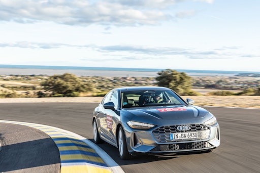 Test bei trockenen Fahrverhältnissen