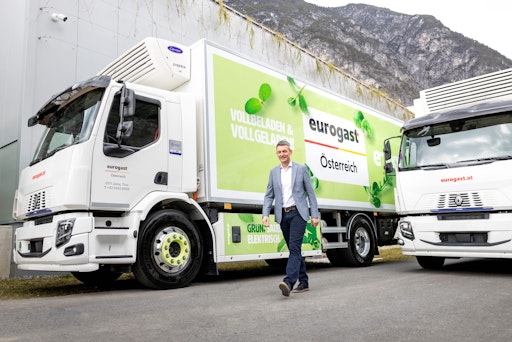 Vorschau Bild von Peter Krug, Geschäftsführer Eurogast Österreich, setzt auf eine
starke Logistik.