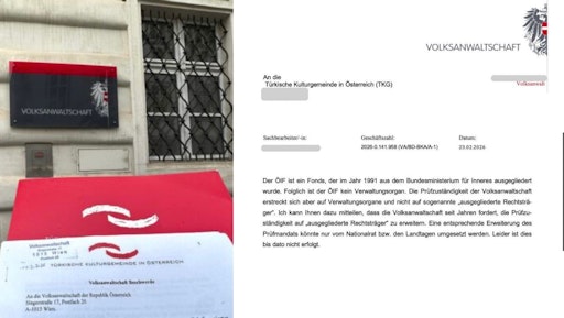 Die Volksanwaltschaft bestätigt: Der Integrationsfonds ist kein
Verwaltungsorgan und unterliegt daher nicht der Missstandskontrolle
– obwohl er unter dem Namen der Republik Österreich auftritt und
öffentliche Mittel verwendet. Stigmatisierung: Staatlicher Name,
staatliche Mittel – aber keine Missstandskontrolle?