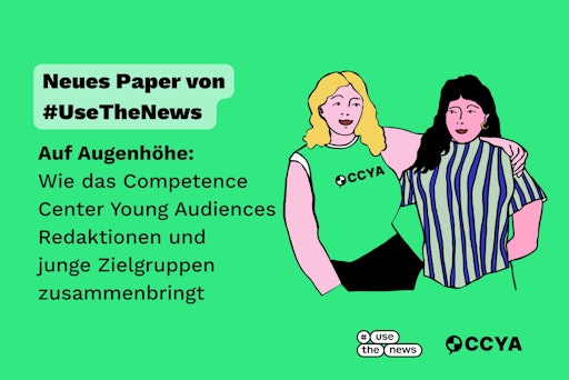  Ein Jahr "Competence Center Young Audiences": Neues Paper bündelt
Erkenntnisse aus dem Praxislabor für Jugendliche und Journalismus //
Weiterer Text über ots und www.presseportal.de/nr/168022 / Die
Verwendung dieses Bildes für redaktionelle Zwecke ist unter
Beachtung aller mitgeteilten Nutzungsbedingungen zulässig und dann
auch honorarfrei. Veröffentlichung ausschließlich mit
Bildrechte-Hinweis.