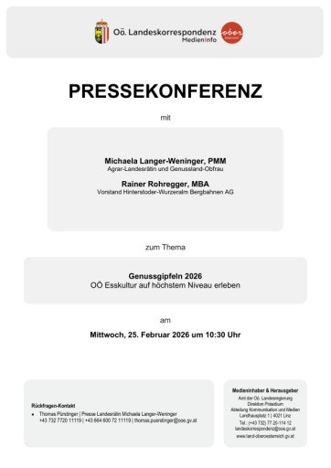 Vorschau Bild von Unterlage zur Pressekonferenz