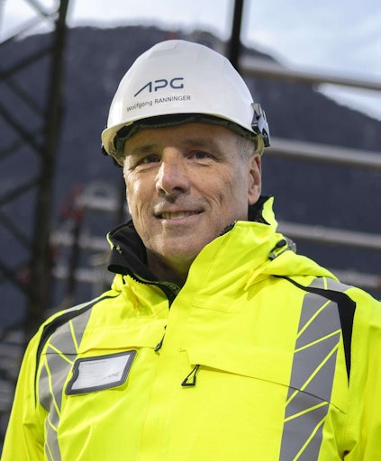 Vorschau Bild von Wolfgang Ranninger, APG-Projektleiter für das Umspannwerk Leoben