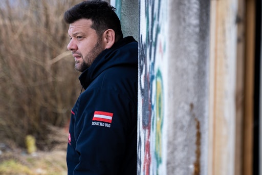 Vorschau Bild von Petar Rosandić Pero, Obmann der SOS Balkanroute