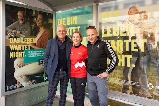 Vorschau Bild von v.l.n.r.: Andy Marek, Andreas Berger, Karmella Michlfeit