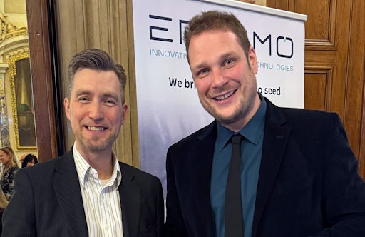 Alexander Svejkovsky, AIT Managing Director und Nikolaus
Pfaffenbichler, Mitgründer von ENSEMO