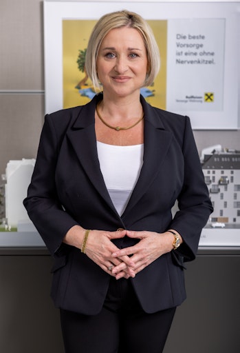 Vorschau Bild von Mag. Marion Weinberger-Fritz Geschäftsführerin Raiffeisen
Vorsorge Wohnung (RVW)