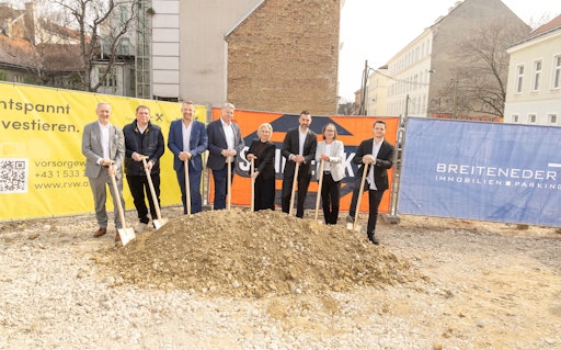 Vorschau Bild von Spatenstich Rosinagasse 10-14, 1150 Wien