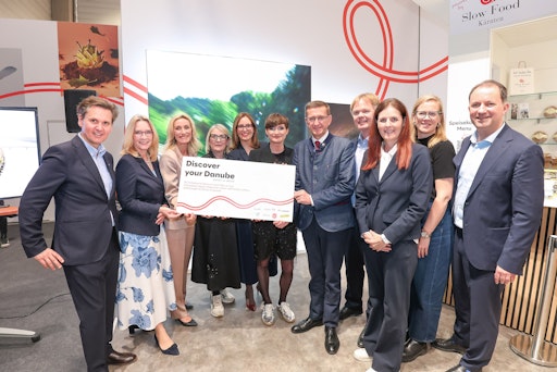  Auf der ITB 2026 in Berlin präsentierten Österreich, Deutschland
und Ungarn gemeinsam die internationale touristische Donauoffensive
„Discover your Danube“.