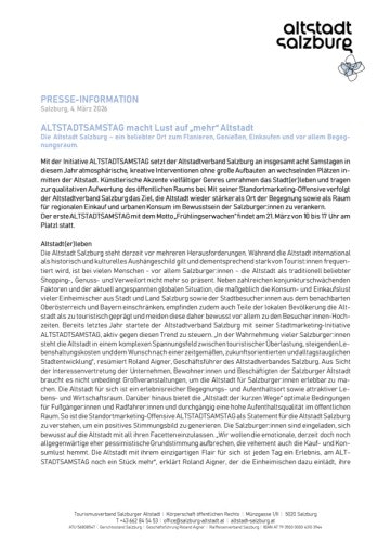  Presseinfo Altstadtverband Salzburg