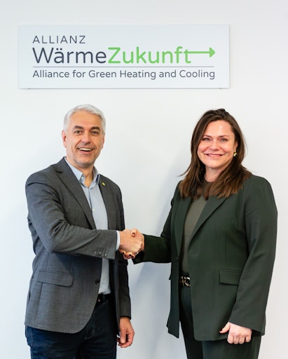 Vorschau Bild von Andrea Edelmann, Obfrau und Vorstandssprecherin der
Forschungsinitiative Green Energy Lab, und Christian Fink,
Geschäftsführer AEE – Institut für Nachhaltige Technologien (AEE
INTEC).