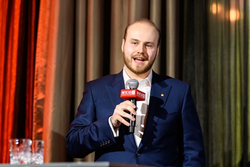 Gabriel Karas, neuer Vorsitzender der Jungen Wirtschaft Wien