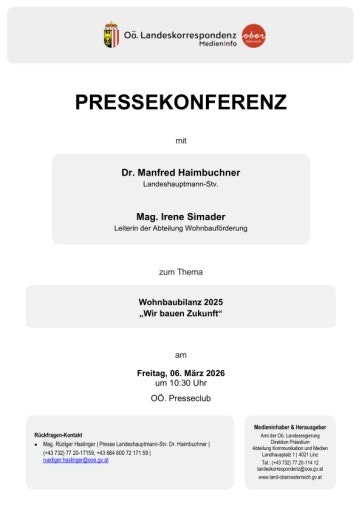 Vorschau Bild von Unterlage zur Pressekonferenz