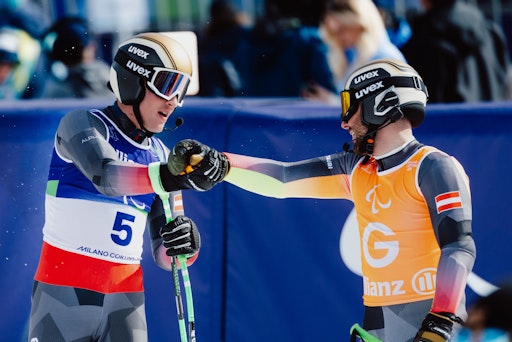 Korporal Johannes Aigner und Guide Gefreiter Nico Haberl