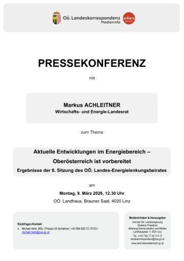 Vorschau Bild von Unterlage zur Pressekonferenz