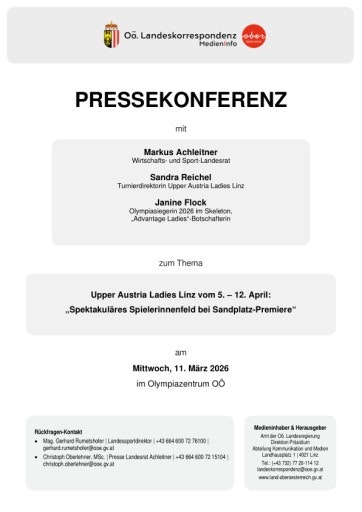 Vorschau Bild von Unterlage zur Pressekonferenz