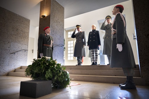 Bundesheer gedenkt den Opfern der Annexion Österreichs 1938