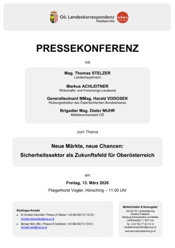 Vorschau Bild von Unterlage zur Pressekonferenz