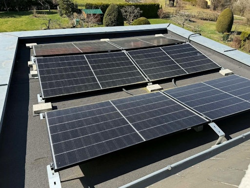  Die Photovoltaikanlage eines Testhaushalts, dessen Daten im
Projekt iLESS von Fraunhofer Austria untersucht wurden.