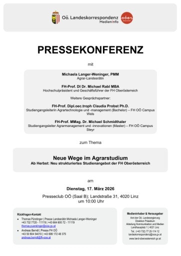 Vorschau Bild von Unterlage zur Pressekonferenz